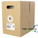 Кабель UTP CAT-5E 4 pr 25 AWG PVC, белый, 305 метров SINELLS